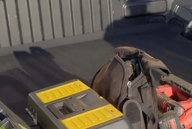 Easy truck bed mat installation